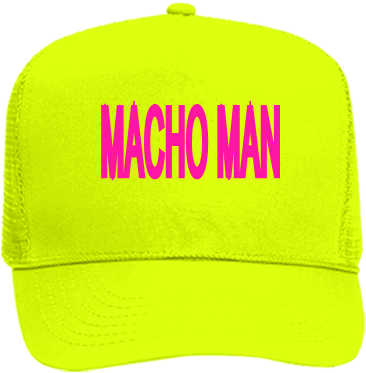 Neon Hat, Neon Trucker Hats - Baseball Cap (433x381), Png Download