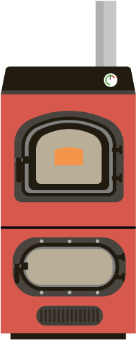 Stove - Stock Illustration (595x595), Png Download