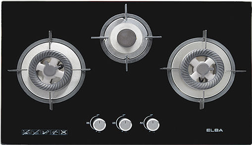 Glass Stove - Egh G8592g Bk (650x480), Png Download