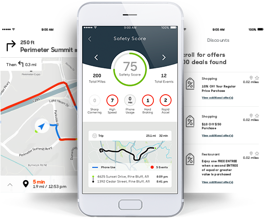Test Drive Hum With The Free App - Car Diagnostic App (545x499), Png Download