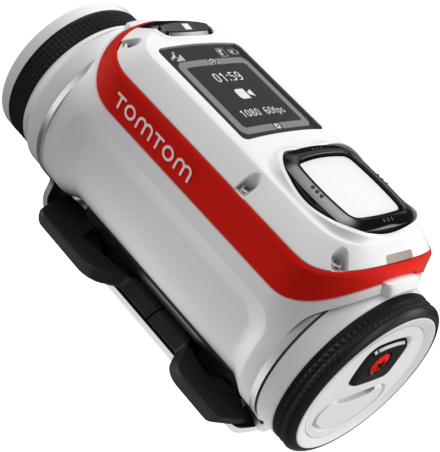 Review Of Tomtom Bandit 4k Action Camera With Easy - Tomtom Bandit (626x456), Png Download