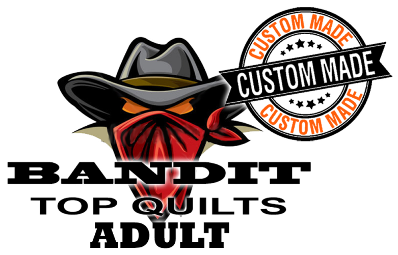 Top Quilts - Bandit - Hobby Vinyl Decal Cowboy Attack Hobby Decor (18 X 16,8 (800x520), Png Download