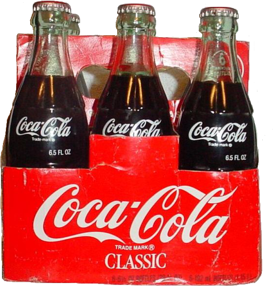 623px-coca Cola Sixpack2 - Coca Cola 6 X 250ml (623x600), Png Download
