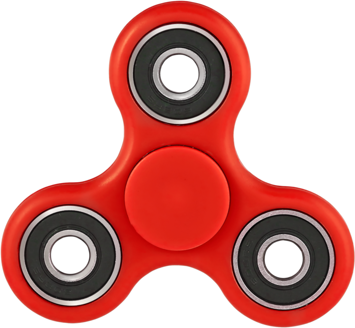 Fidget Spinner Png - Red Fidget Spinner Png (1024x1024), Png Download