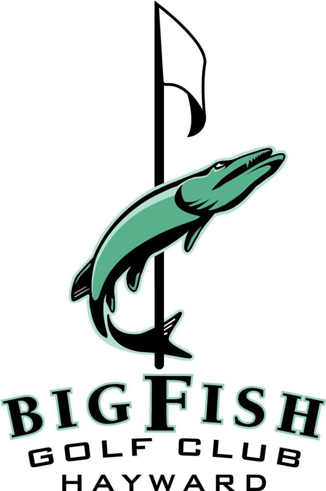 Big Fish Golf Club - Big Fish Golf Club Logo (637x1000), Png Download