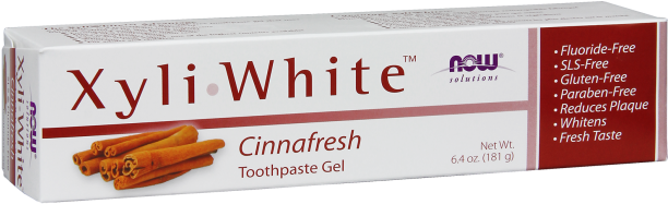 Xyliwhite™ Cinnafresh Toothpaste Gel - Now Foods Solutions Xyliwhite Toothpaste Gel Refreshmint (620x620), Png Download