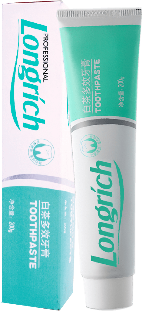 Toothpaste - Longrich Toothpaste 200g (514x1059), Png Download