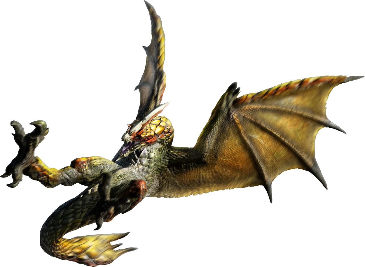Kang Few Knife Pterodactyl Dragon - Monster Hunter Generations Seregios (1251x916), Png Download