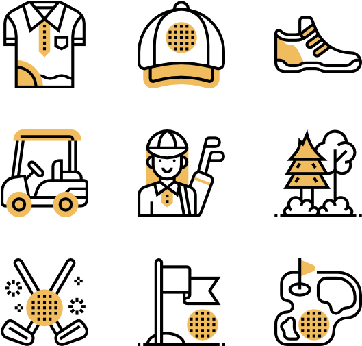 Golf - Hip Hop Icons (600x564), Png Download