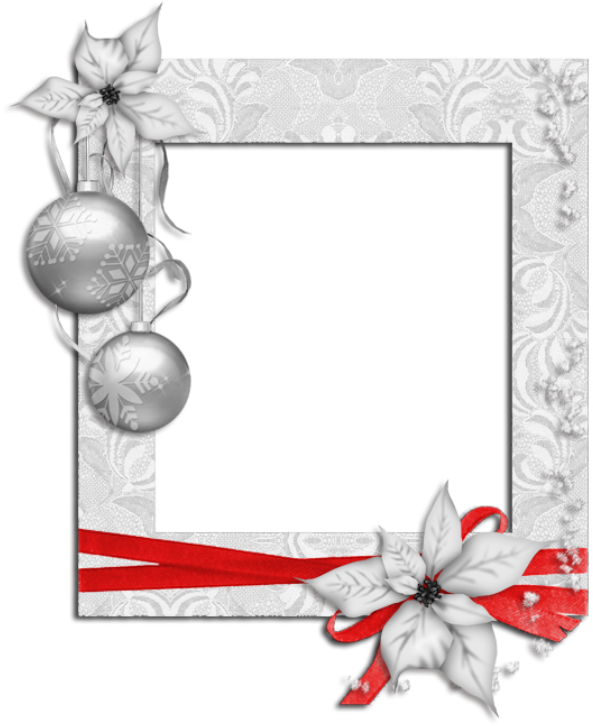 Christmas Frameschristmas Wreathsscrapbook - Christmas Day (800x800), Png Download