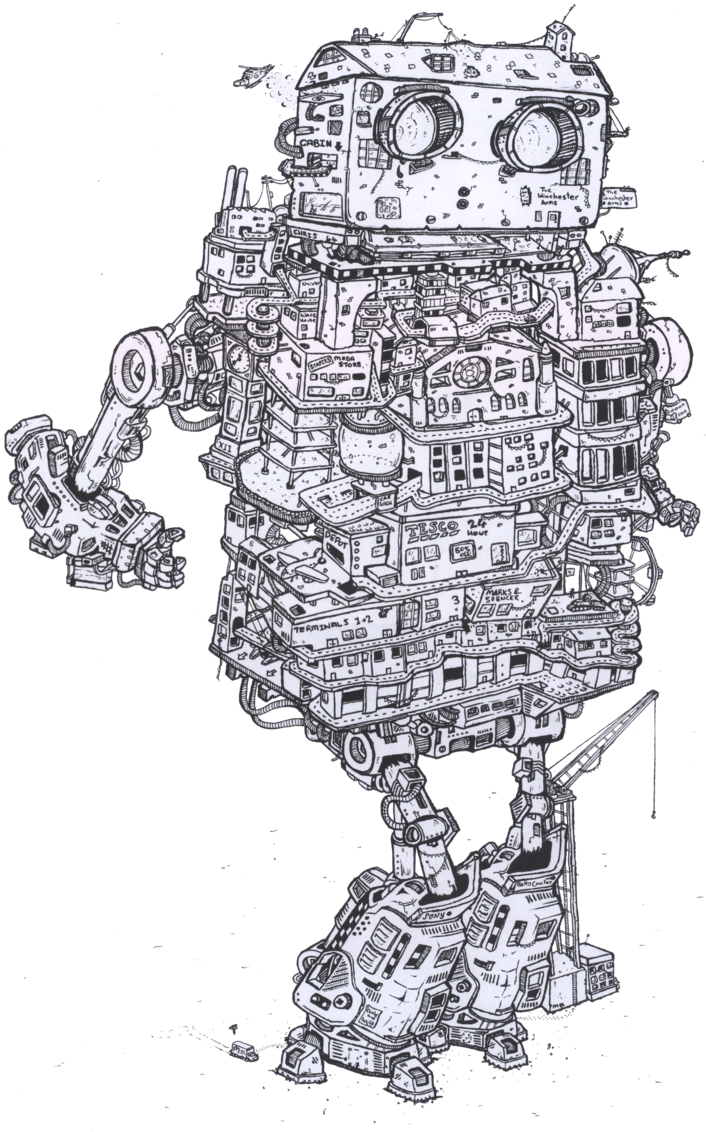 Schematic Robot Robots, Robotics, Robot - Robot Schematics (706x1132), Png Download