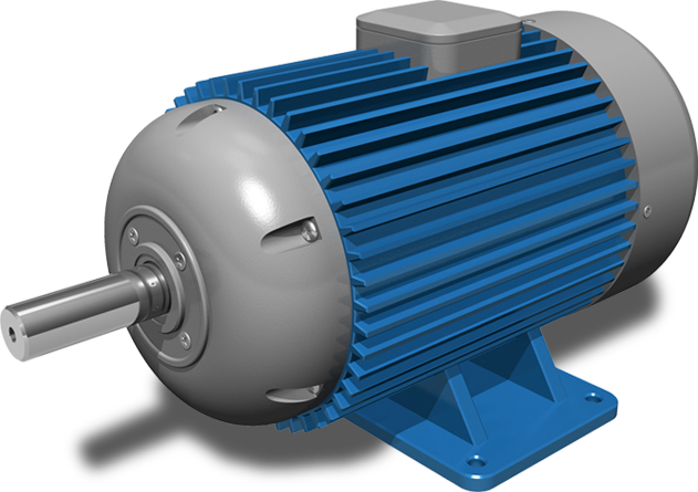 Electric Motors Pumps & Related Apparatus - Industrial Electric Motors (631x445), Png Download