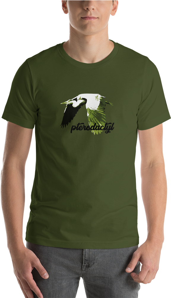 Pterodactyl T-shirt - T-shirt (1000x1000), Png Download