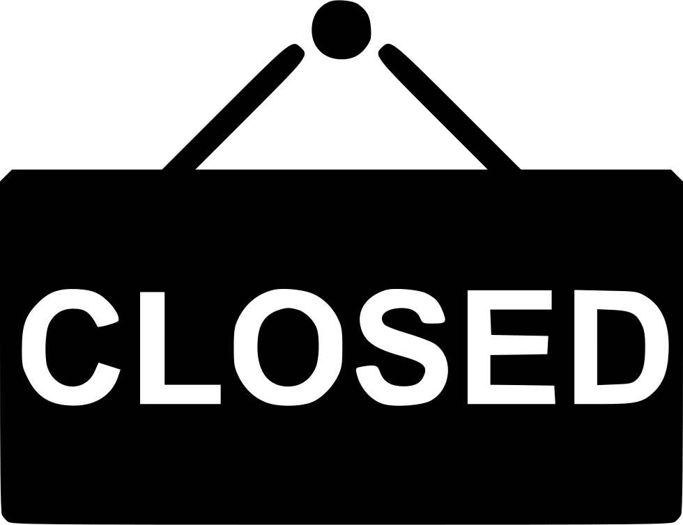 Closed Sign Comments - Road Ahead Closed Sign (980x754), Png Download