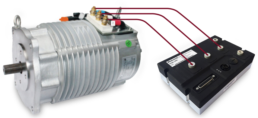 Ac Induction Motors Are Among The Simplest To Interface - Roboteq Rgdc1896 Single Channel, 300a, 96v Brushed (855x391), Png Download
