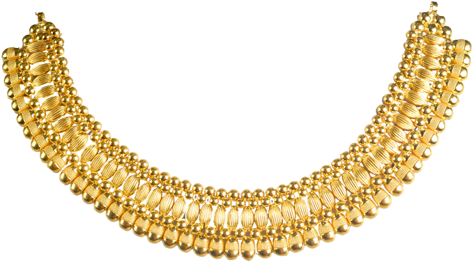 Gold Necklace Png Photos - Kerala Design Gold Necklace (700x424), Png Download