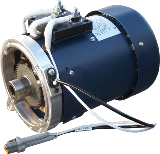 Club Car Specific Motor 10 Spline Coupler With Graziano - Ac Motor Golf (538x519), Png Download