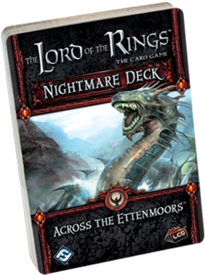 Across The Ettenmoors Nightmare Deck - Lord Of The Rings Lcg - Across The Ettenmoors Nightmare (300x418), Png Download