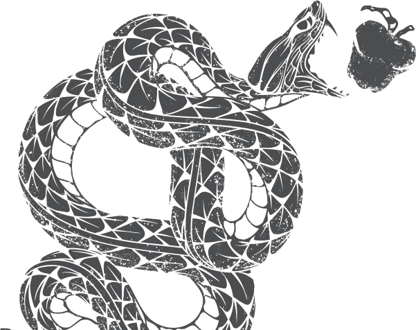 Serpent's - Serpents Bite Snake (601x476), Png Download