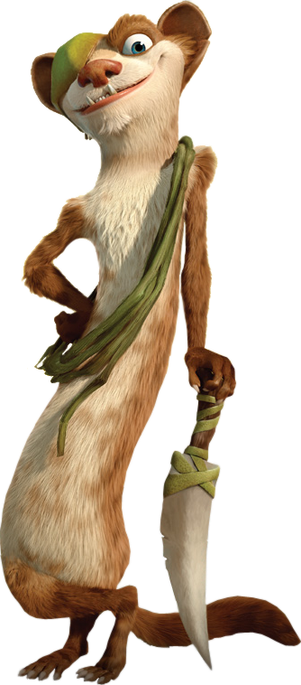 Buck - Buck Era Do Gelo (334x758), Png Download