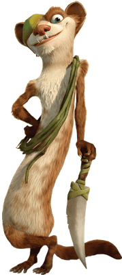 Buck Era Do Gelo (400x400), Png Download