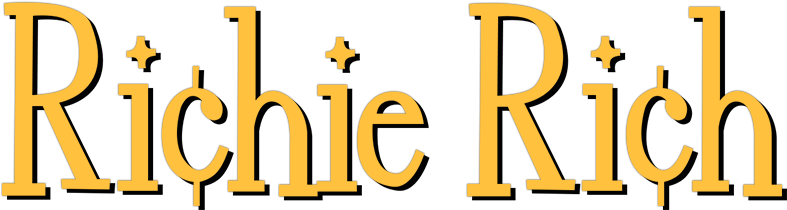 Richie Rich Movie Logo - Richie Rich Cartoon Logo (800x310), Png Download