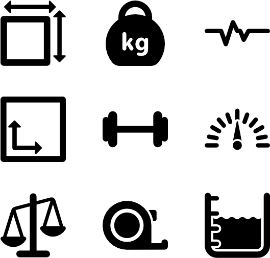 Measurement - Unit Of Measure Icon (600x564), Png Download