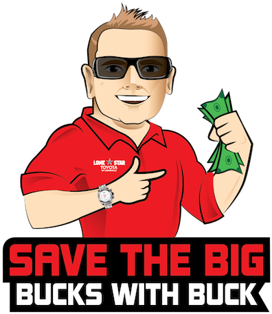 Who's Buck - Lone Star Toyota Of Lewisville (500x500), Png Download