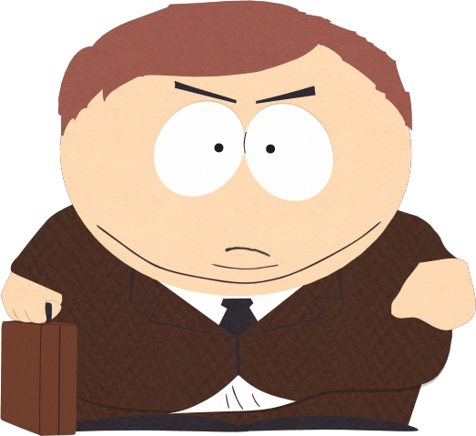 Lawyer-cartman - Cartman Lawyer (523x479), Png Download