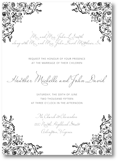 Claire Wedding Invitations (469x612), Png Download