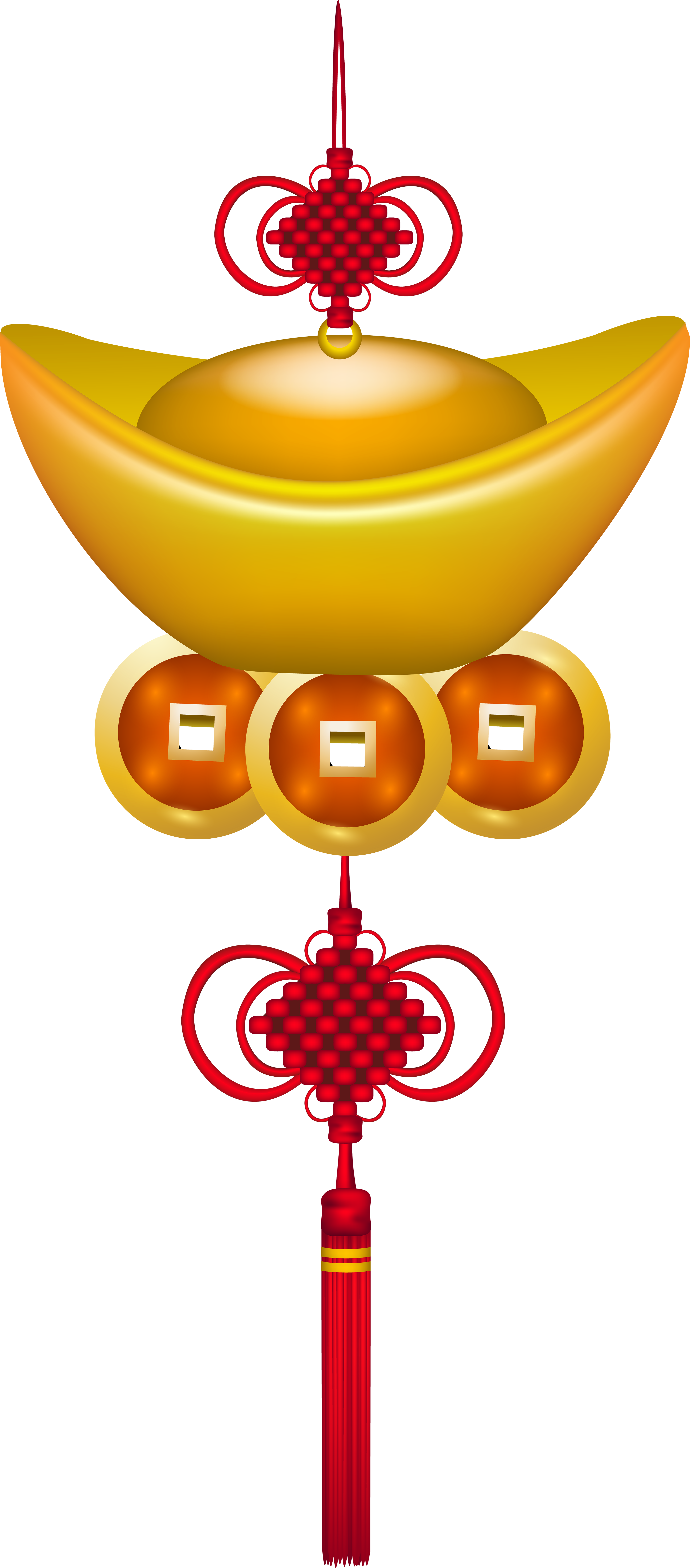 Chinese Ornament Png Clip Art - Chinese Ornament Clipart (3597x8000), Png Download