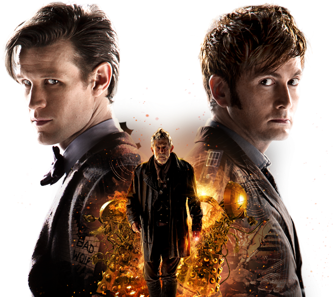 Photo Via Doctorwho - Doctor Who 50th Anniversary (954x579), Png Download