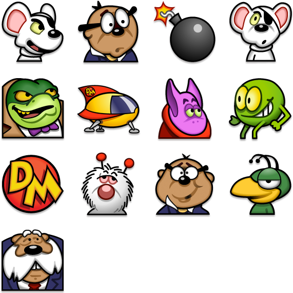 Search - Danger Mouse Icons (592x592), Png Download