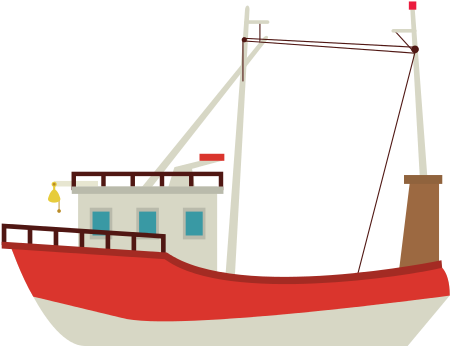 Fishing Boat Icon Png (550x550), Png Download