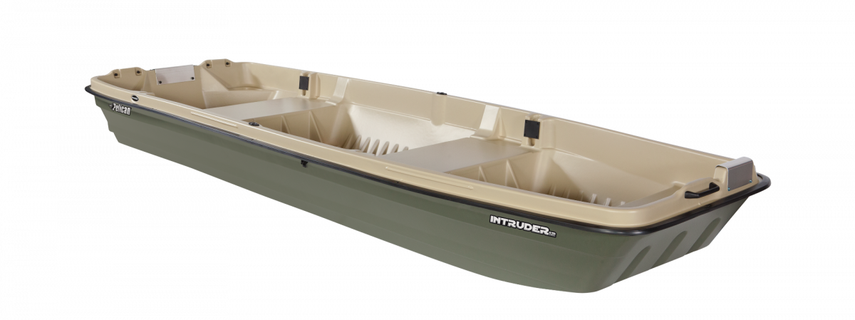 Fishing Boats - 14 Foot Pelican Boat (1200x449), Png Download