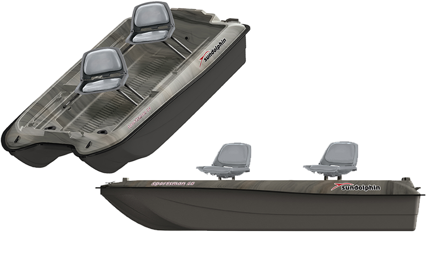 Sportsman 10 Fishing Boat - Sportsman 10 Ft Fishing Boat (887x550), Png Download