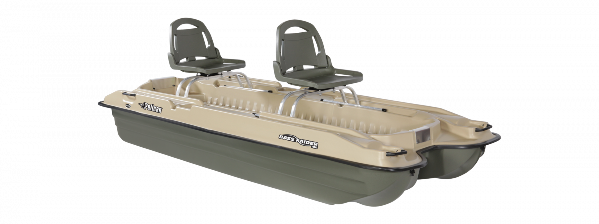 Fishing Boats - 2 Man Bass Raider Boat (1200x449), Png Download