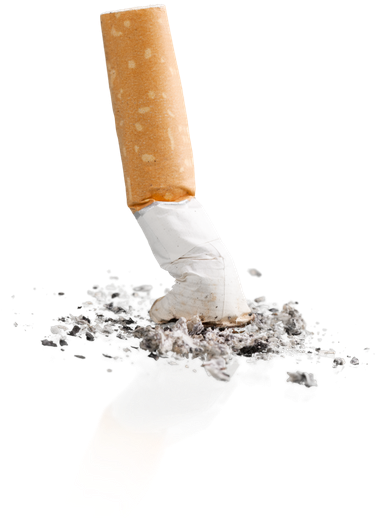 Cigarette Butt Png - Cigarette Butt Transparent Background (397x550), Png Download