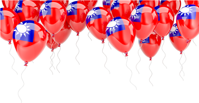 Balloons Frame Illustration Of Flag Of Haiti (640x480), Png Download