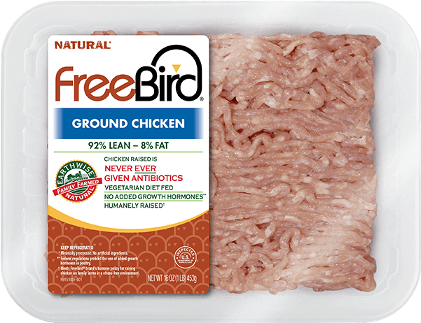 Freebird® Ground Chicken Tastes Great Anywhere From - Freebird Chicken Nuggets - 12 Oz Box (600x600), Png Download
