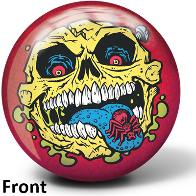 Madballs Skull Face Bowling Ball - Brunswick Madballs Skull Face Viz-a-ball Bowling Ball (400x400), Png Download