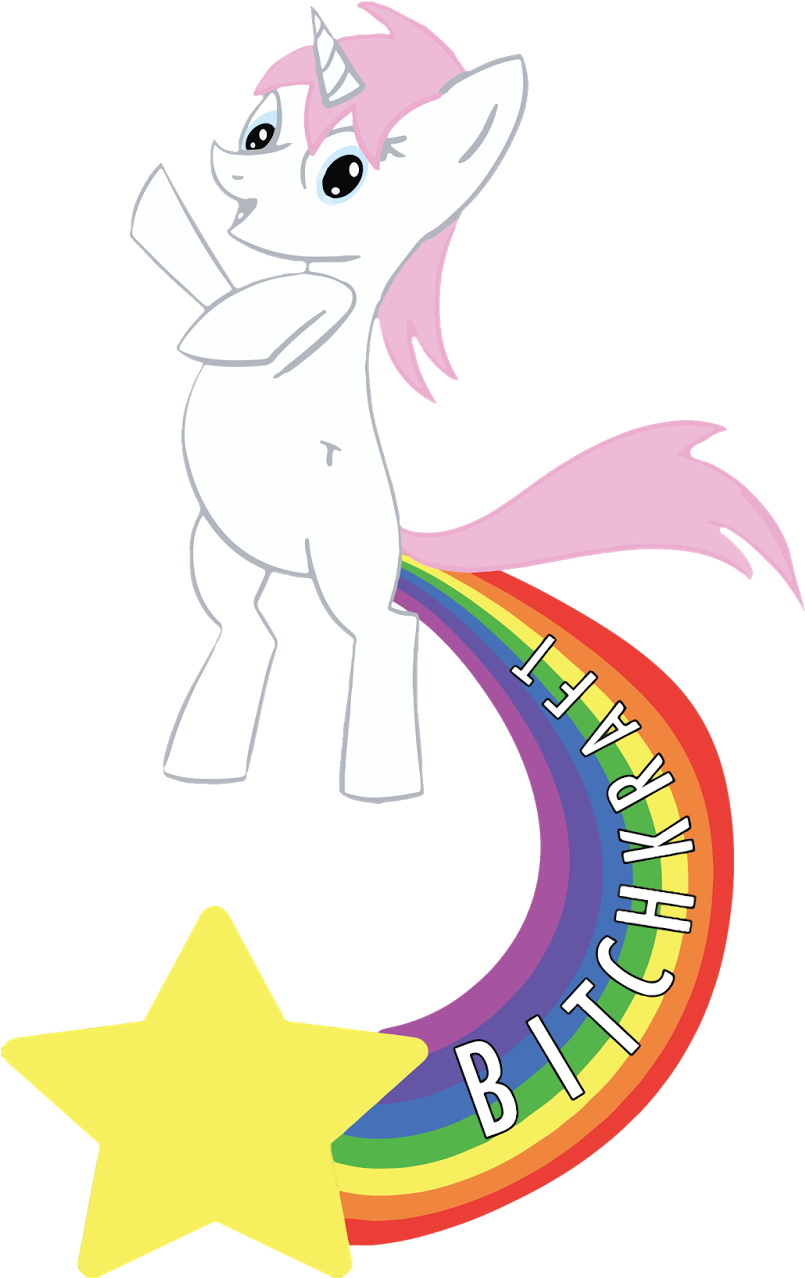She Wanted, And I Quote, "a My Little Pony-esque Unicorn - Cartoon (1237x1600), Png Download