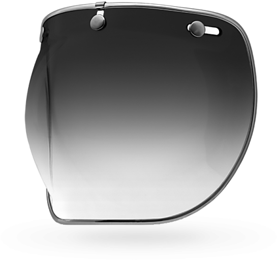 3-snap Bubble Deluxe Shield - Bell 3-snap Deluxe Bubble Shield : Smoke (600x600), Png Download
