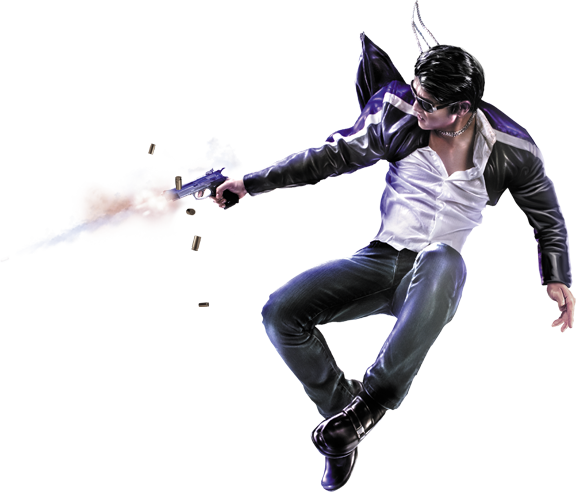 Shooter Games Png - Saints Row The Third Render (576x492), Png Download