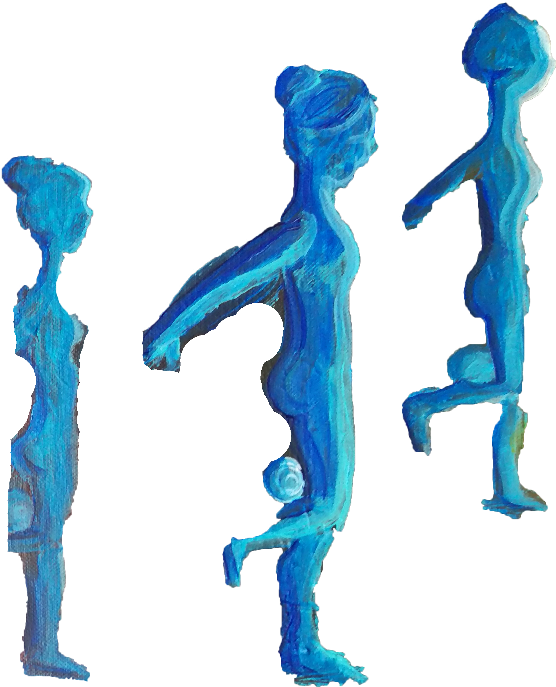 Booty Workout With Ball - Illustration (2054x2370), Png Download