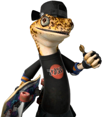 Meet Mondo Gecko 17 - Mondo Gecko (350x389), Png Download