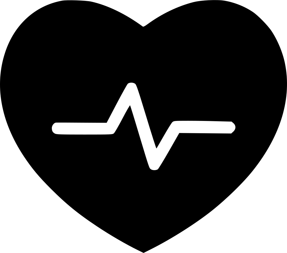 Heart Pulse Healthy Comments - Healthy Heart Icon Png (980x864), Png Download
