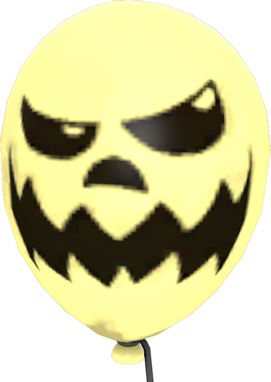 Painted Boo Balloon F0e68c - Team Fortress 2 (541x764), Png Download