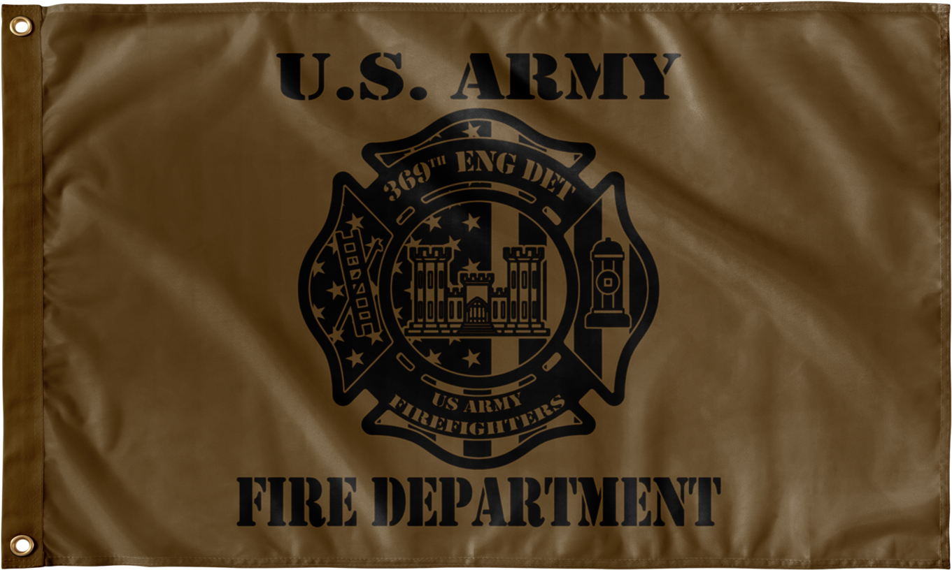 Us Army Firefighter Flag - Flag (1400x1400), Png Download