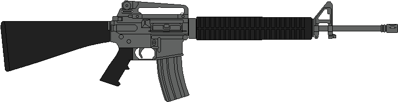 Us Army Rifle M - Del Ton Echo 316h Lite (829x215), Png Download